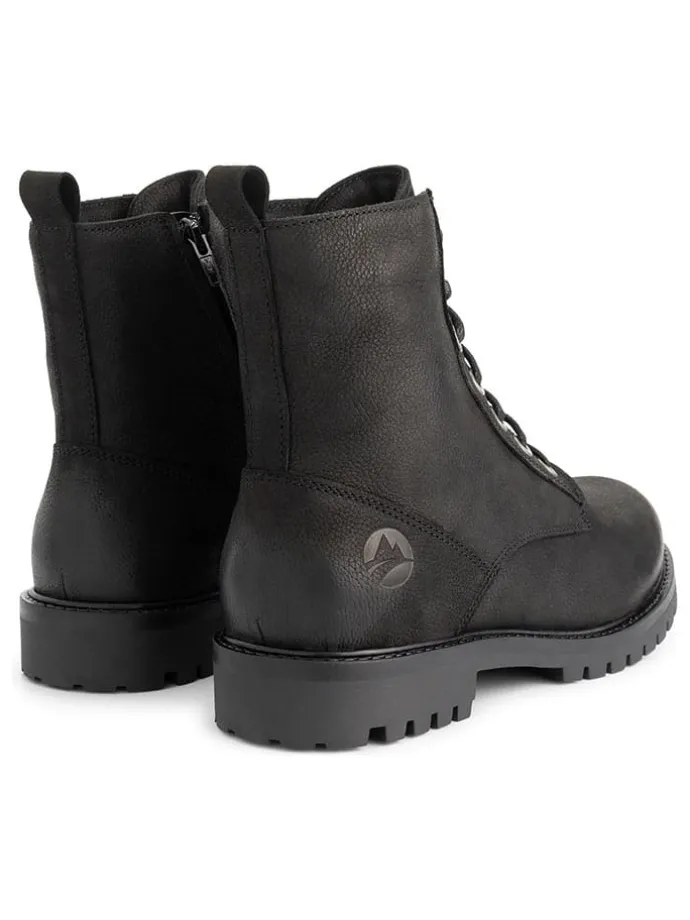 Leren boots "Akland" zwart
