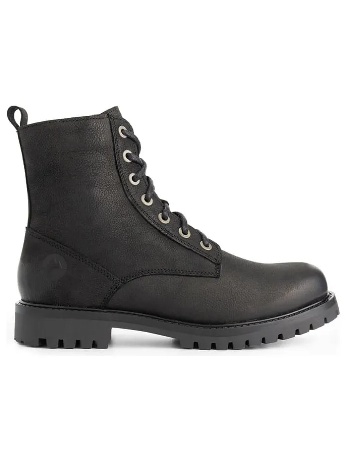 Leren boots "Akland" zwart