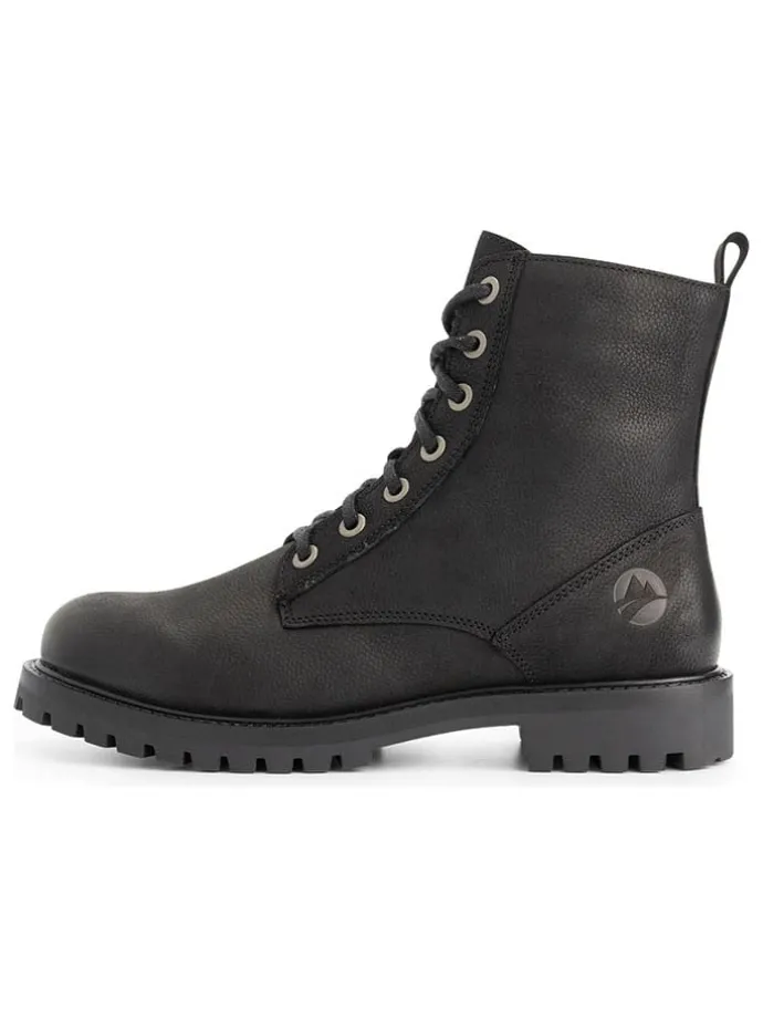Leren boots "Akland" zwart