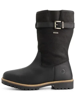 Leren boots "Aremark" zwart