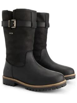 Leren boots "Aremark" zwart