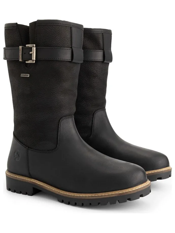 Leren boots "Aremark" zwart