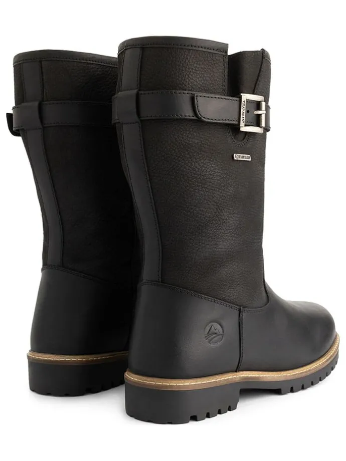 Leren boots "Aremark" zwart