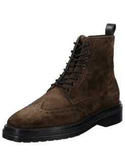 Leren boots "Boggar" bruin