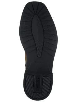 Leren boots "Boggar" lichtbruin