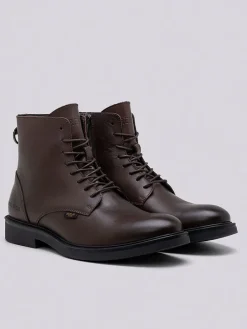 Leren boots bruin