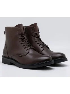 Leren boots bruin