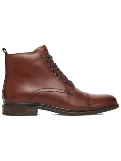 Leren boots bruin