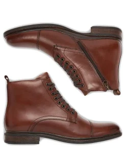 Leren boots bruin