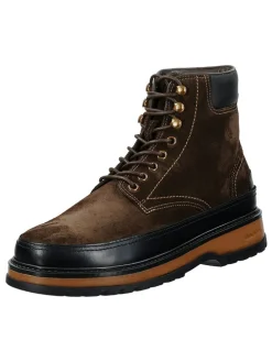 Leren boots "Clafton" bruin