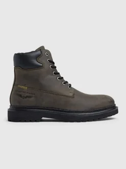 Leren boots donkerbruin