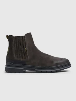 Leren boots donkerbruin