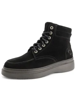 Leren boots "Edmonton" zwart