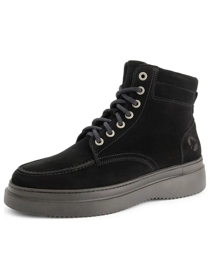 Leren boots "Edmonton" zwart