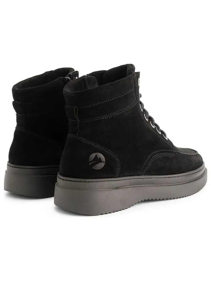 Leren boots "Edmonton" zwart