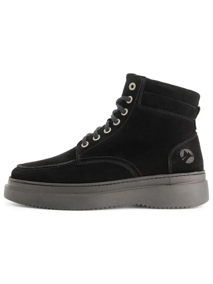 Leren boots "Edmonton" zwart