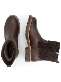 Leren boots "Gotaland" bruin