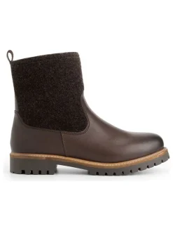 Leren boots "Gotaland" bruin