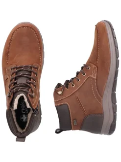 Leren boots lichtbruin