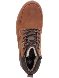 Leren boots lichtbruin