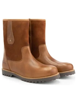 Leren boots "R.Cassels" lichtbruin