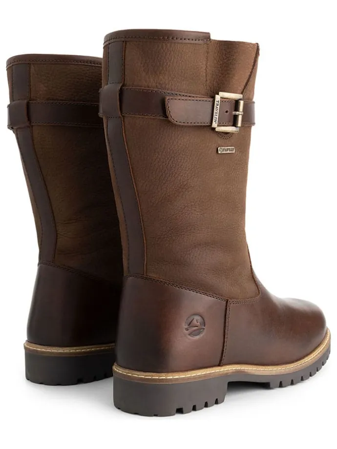 Leren boots "Troms" bruin