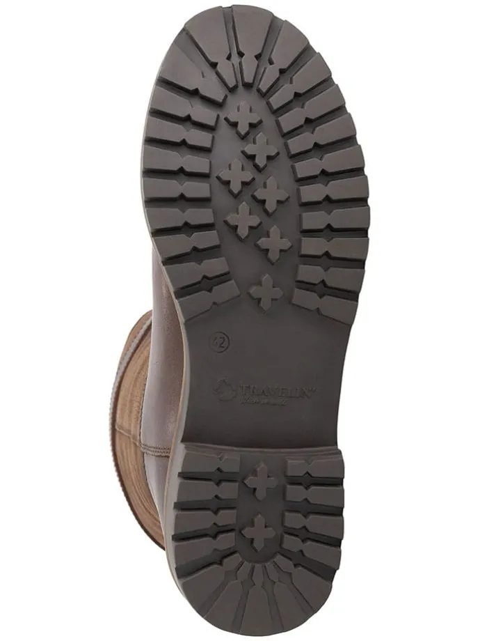 Leren boots "Troms" bruin