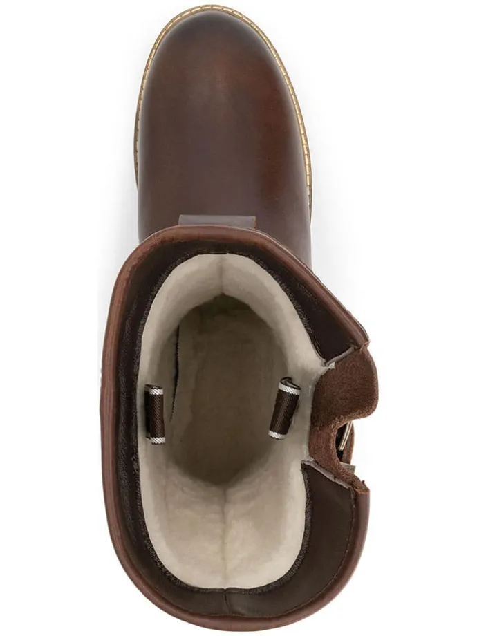 Leren boots "Troms" bruin