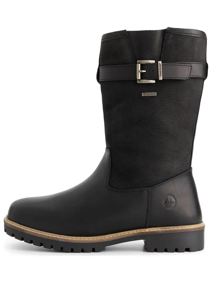 Leren boots "Troms" zwart