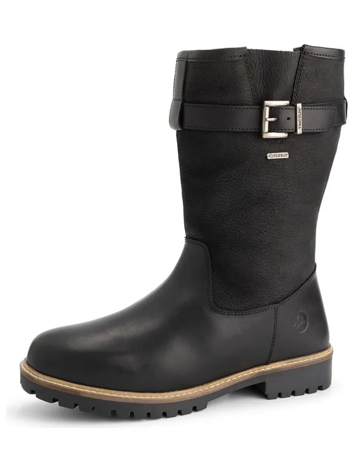 Leren boots "Troms" zwart