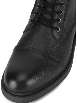 Leren boots zwart