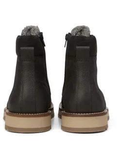 Leren boots zwart