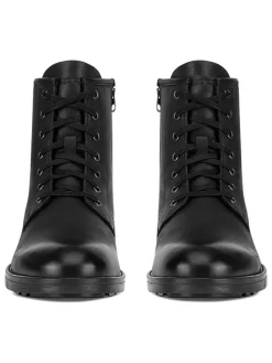 Leren boots zwart