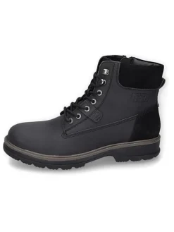 Leren boots zwart
