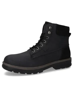Leren boots zwart