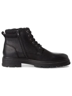Leren boots zwart