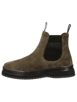 Leren chelseaboots "Blistown" bruin