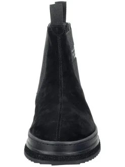 Leren chelseaboots "Blistown" zwart