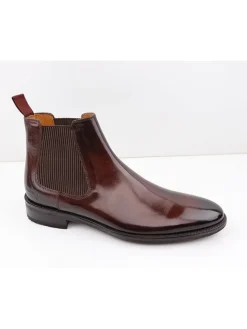 Leren chelseaboots "Clint 7" bruin