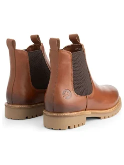 Leren chelseaboots 