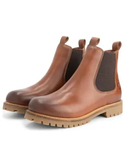 Leren chelseaboots 
