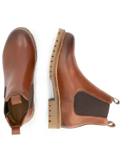 Leren chelseaboots 