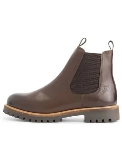 Leren chelseaboots 