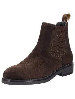 Leren chelseaboots 