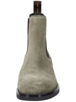 Leren chelseaboots "Prepdale" taupe