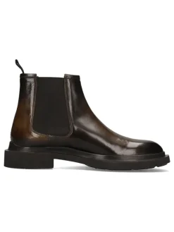 Leren chelseaboots 