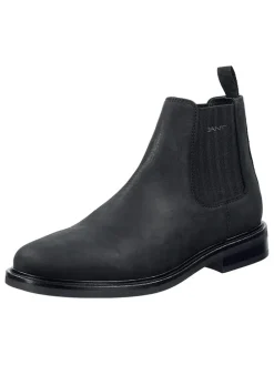 Leren chelseaboots "St Fairkon" zwart