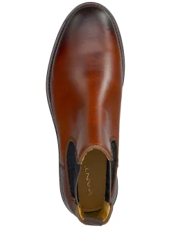 Leren chelseaboots 