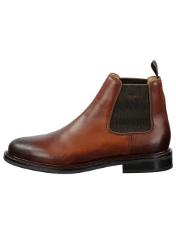 Leren chelseaboots 