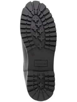 Leren chelseaboots zwart
